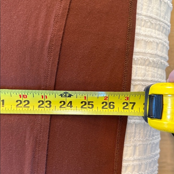 Women's Rust Long Sleeve Top by Red - Picture 4 of 7